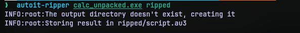 ripping script